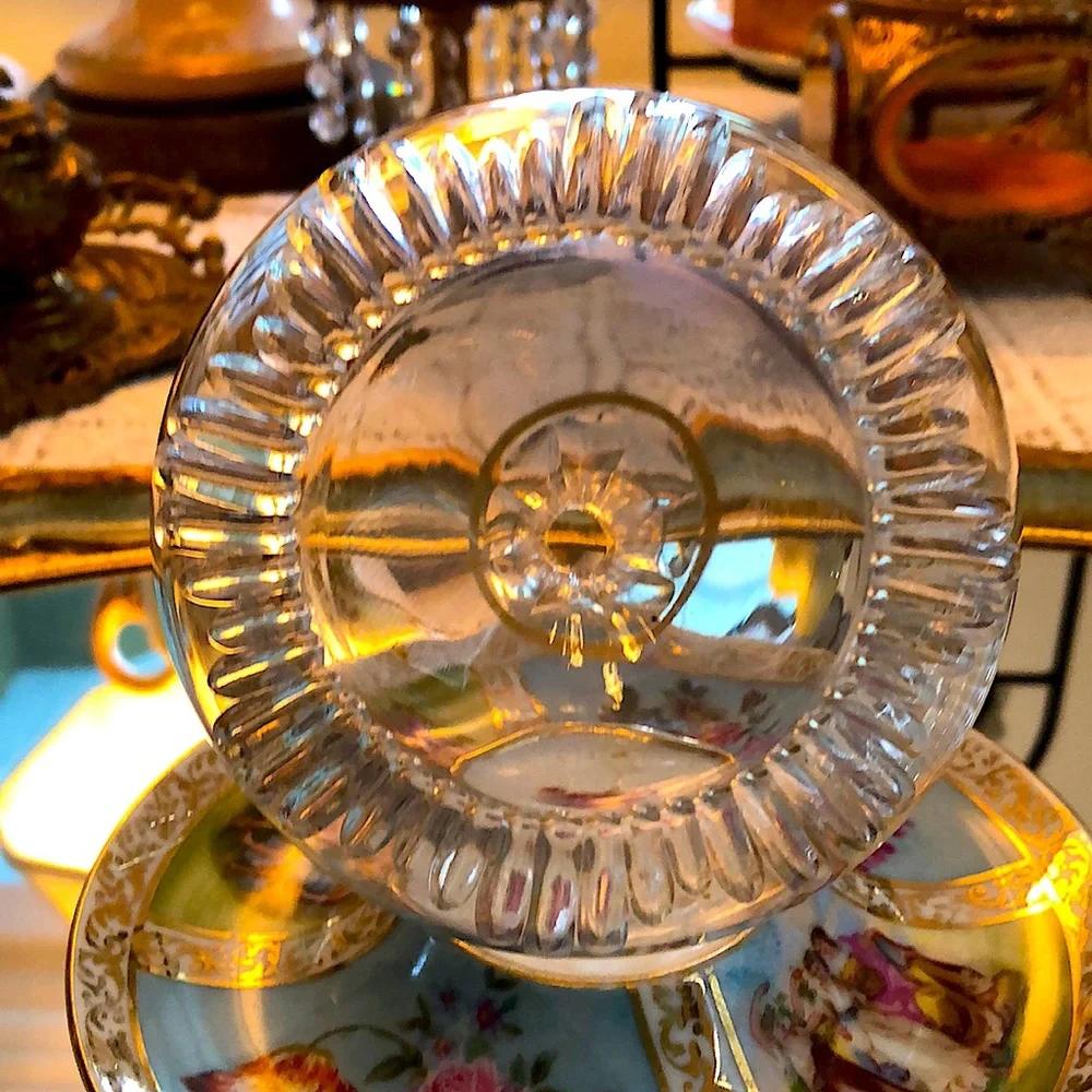 EUC- Antique Handmade Blown Glass Decanter with Original Stopper - Picture 8 of 11